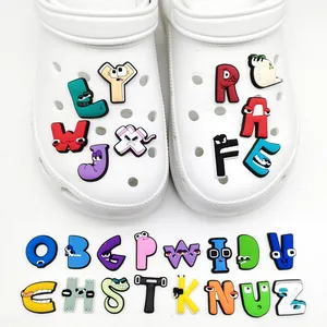26PCS Alphabet Croc Charms Shoe Decoration Charms For Clog Sandals, Shoe…