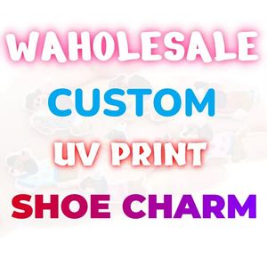 3D Cartoon Anime Shoes Charms Popular Private Design UV Printing Shoe Ch…