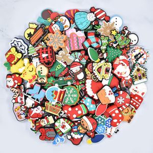 Charming Santa Claus Shoe Charms For Festive Christmas Decor