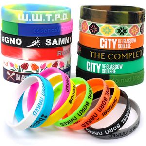 Eco-friendly Material Winter Games Sports Kid Printed Silicone Wristband…