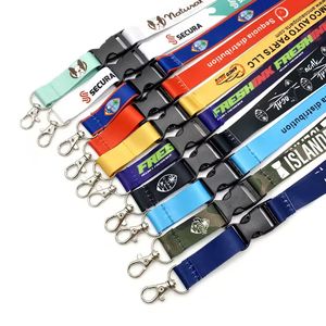Gift Printed Ribbon Sublimation Lanyard Strap, Cheapest Nylon Lanyard Po…