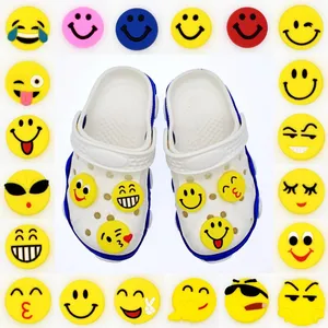 Emoji Shoe Charms For Croc Clog Wristband Decoration