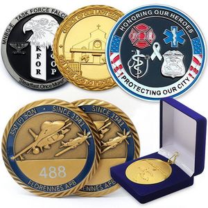 Logo 3D Chile Us UK Metal Art Crafts Zinc Alloy Commemorative Souvenir C…