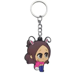 Made Fashion Plastic Keyrings Anime Topic Cartoon Decoration Accessories…