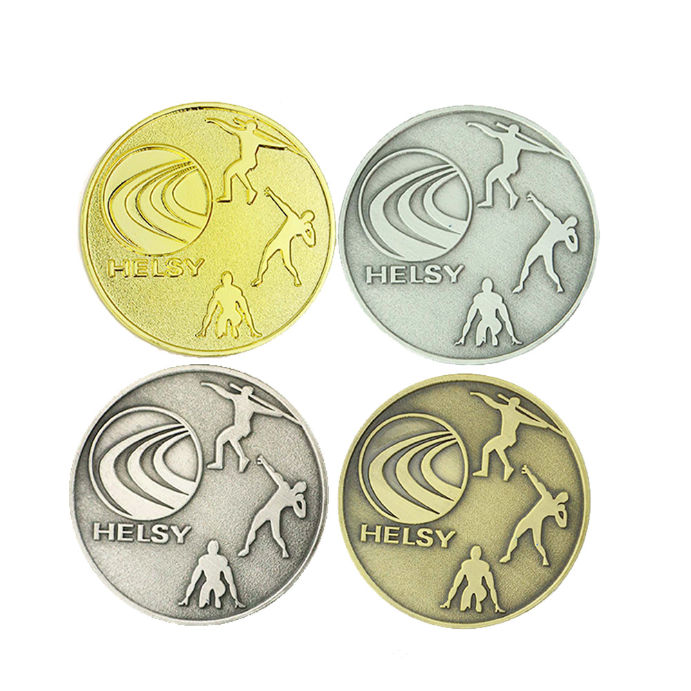 Commemorative Enamel Collector Coin with Translucent Enamel