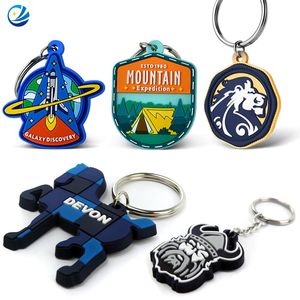 High-quality Customize Decoration Soft Rubber Silicon Key Chain Plastic…