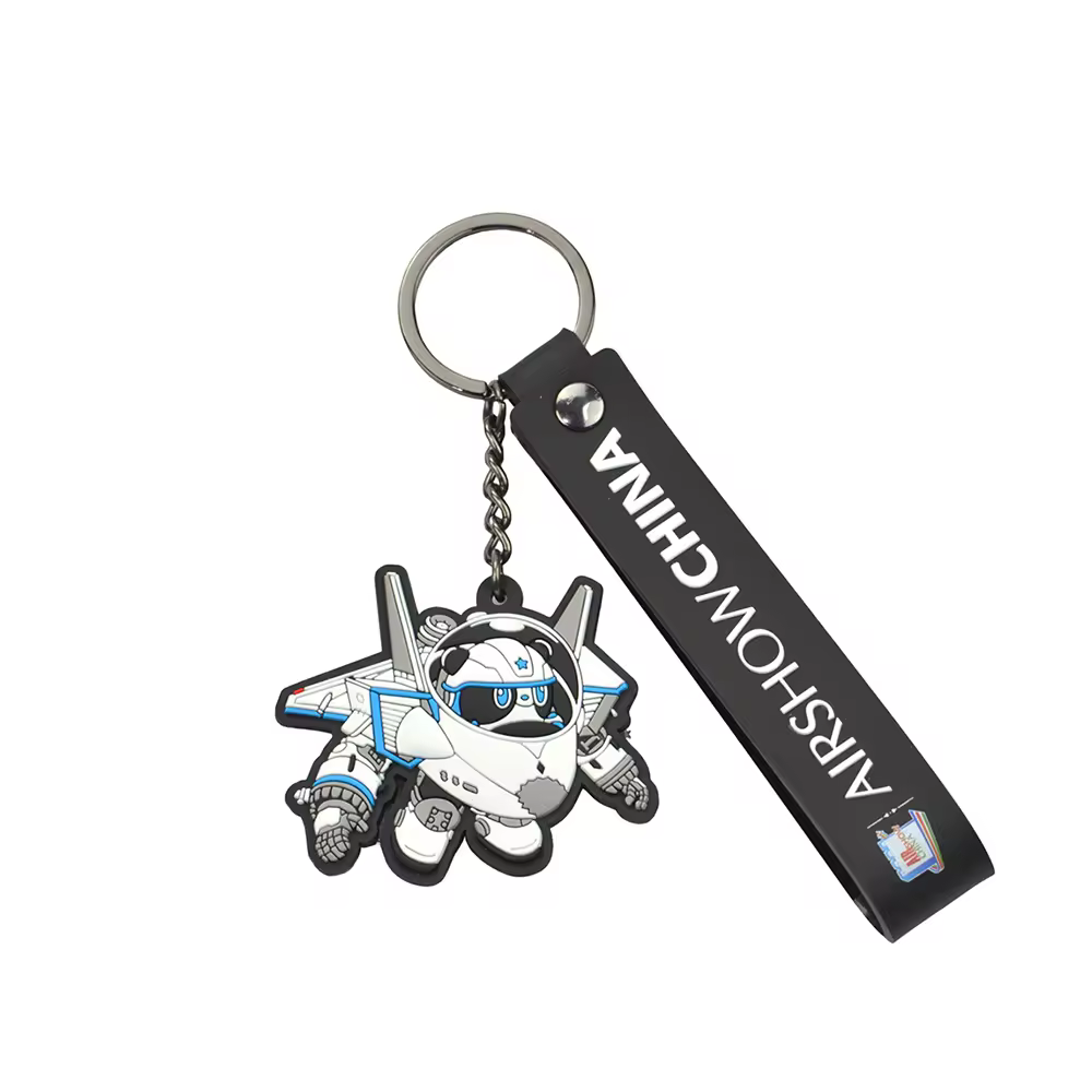 Manufacture PVC Rubber 3D Astronaut Shape Keychains Carabiners Keyrings…