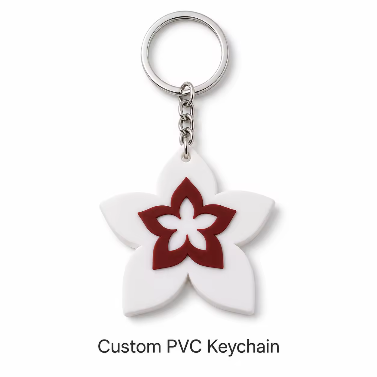 Personalized Soft PVC Key Ring Shape 3D Rubber Keychain Souvenir Gift Br…