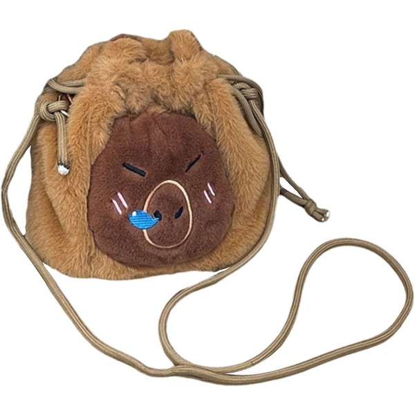 Capybara Crossbody Mini Shoulder Bag & Phone Pouch