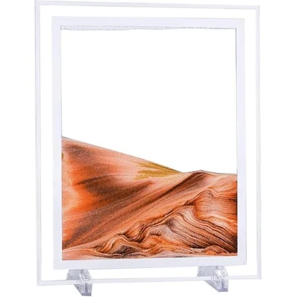 Rectangular Panoramic 3D Deep Sea Flowing Sand Picture
