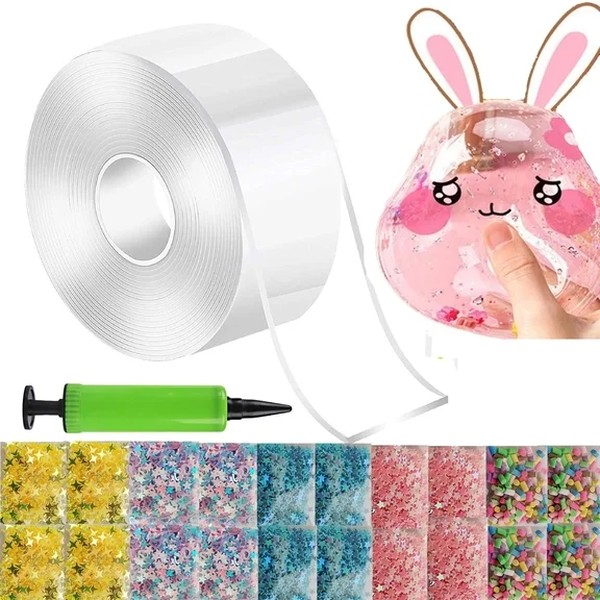 DIY Squishy Animal Stress Ball Maker Nano Craft Tube