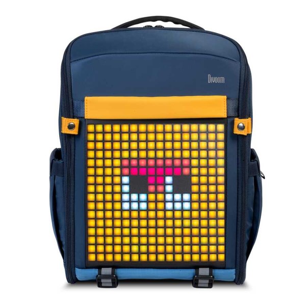 Smart LED Pixel Art Backpack with App-Controlled 64x64 Screen