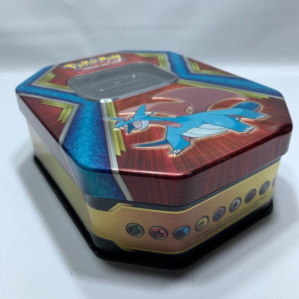Elite Collector Card Storage Tin with Custom Window Lid