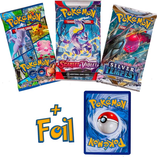 Laser Rainbow Holographic Stamped Collector Booster Pack