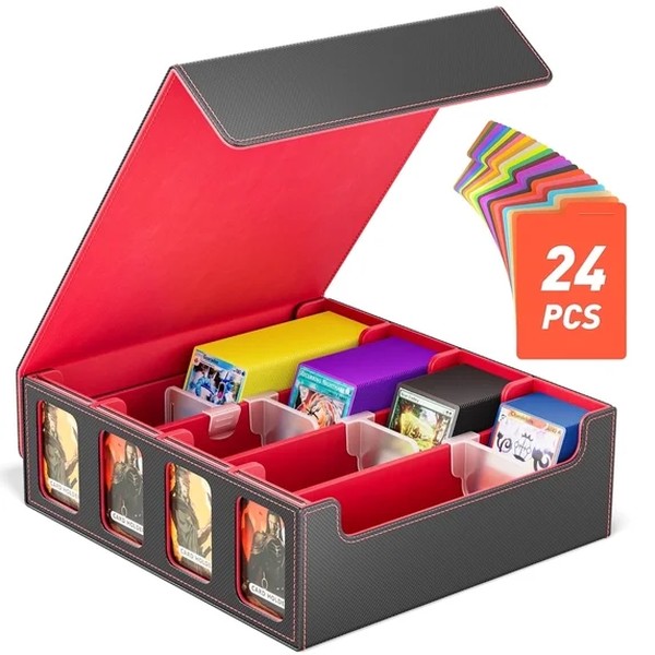 Heavy-Duty Aluminum Waterproof Trading Card Deck Box