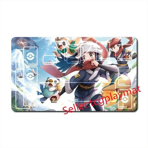 Custom Gaming Playmat with Anti-Fray Stitched Edge