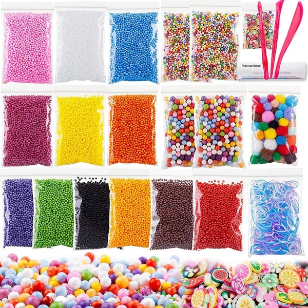 Crunchy Micro-Floam Sensory Stress Relief Slime Tub