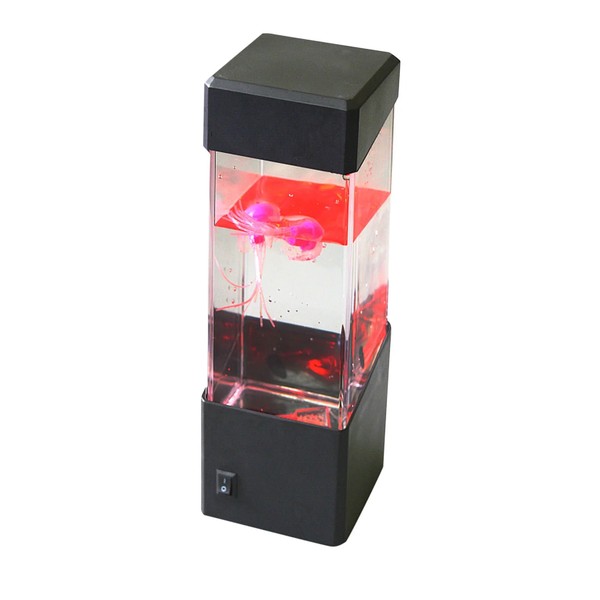 Volcanic Eruption & Floating Jellyfish Dual-Mode Water Lamp