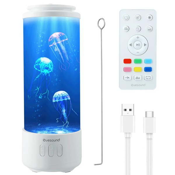 Smart Tuya App-Controlled Music Sync Jellyfish Aquarium Lamp