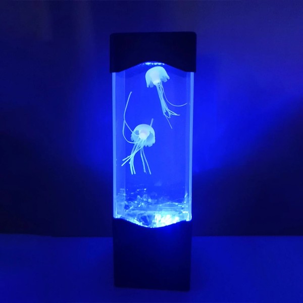 Panoramic Curved Desk Jellyfish Aquarium Tank (Horizontal Format)