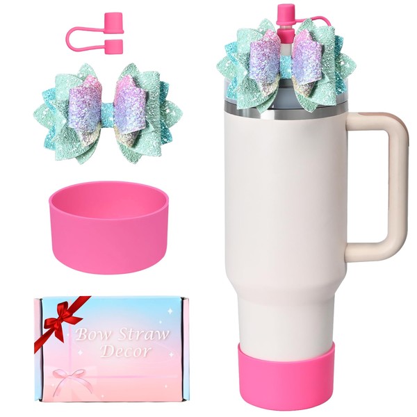 Sparkle Rhinestone Diamond Crown Luxury Tumbler Straw Cap