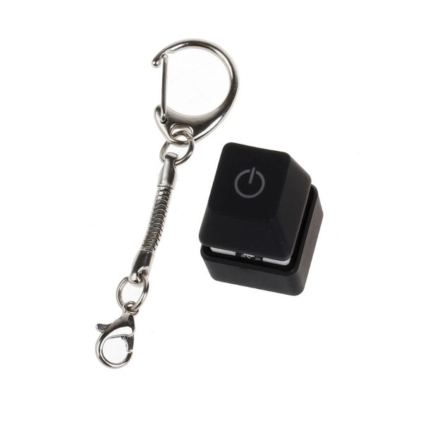 Single-Key RGB LED Clicky Mechanical Switch Tester Keychain