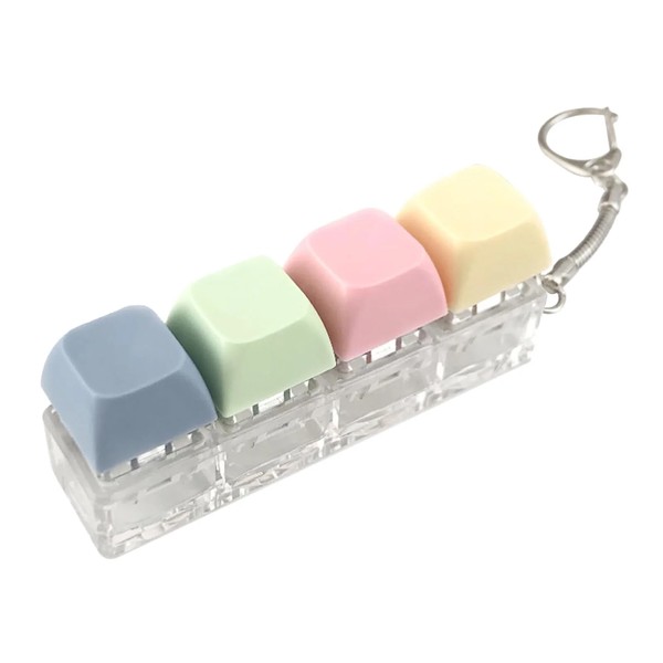Mahjong ASMR Cream Linear Switch Jelly Keycap Fidget