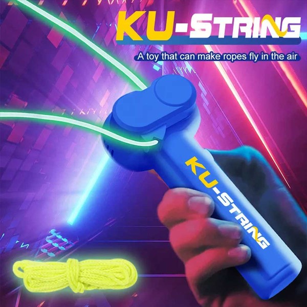 USB-C Rechargeable Ultra-Quiet Handheld Flying String Toy