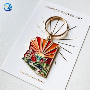 Enamel Crafts Gift Name Tag Company Activity Souvenir Keyfob Holder Fanc…